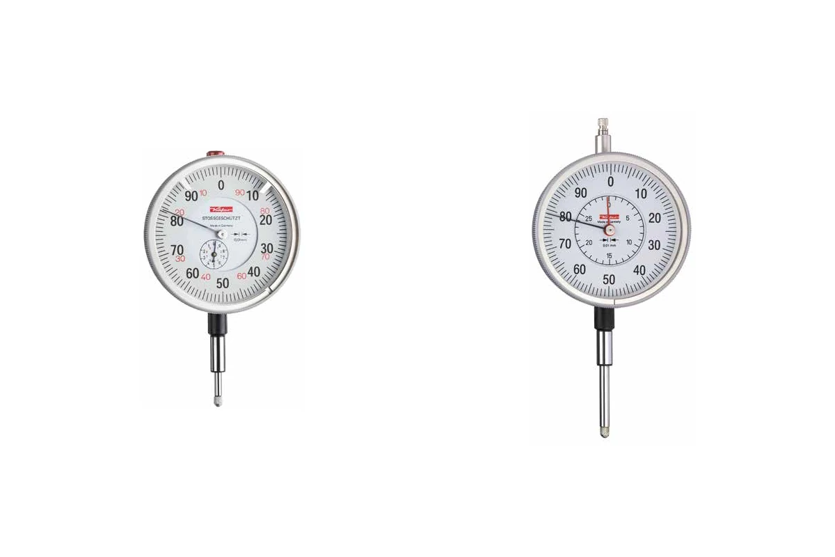 Large dial indicators Ø 80 to 100 mm