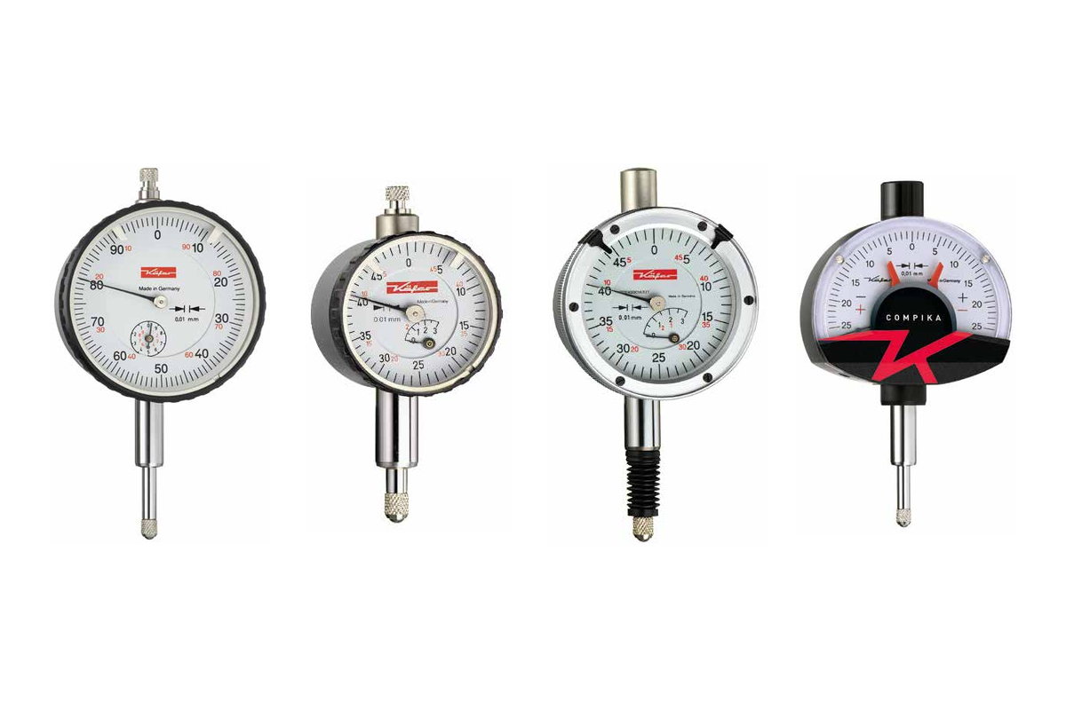 Analogue dial gauges