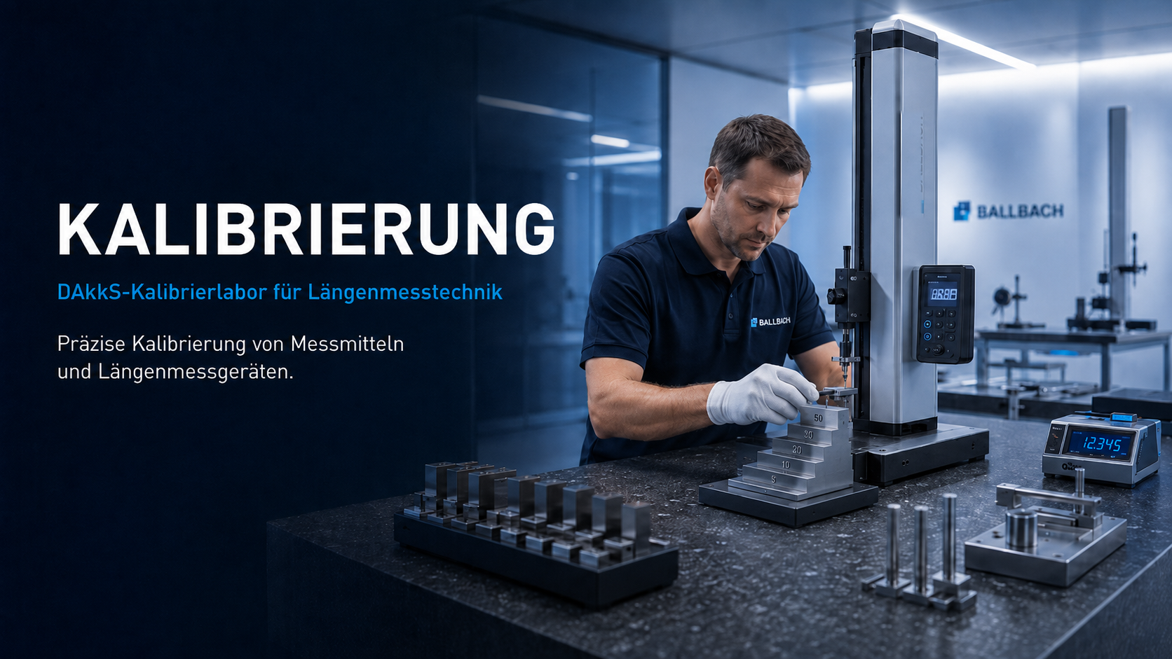 Kalibrierlabor für Längenmesstechnik
