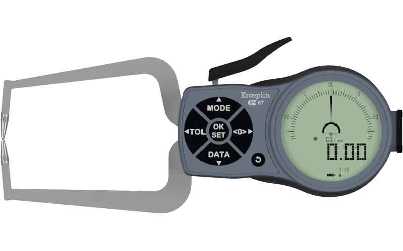 Electronic quick gauges for external measurement
