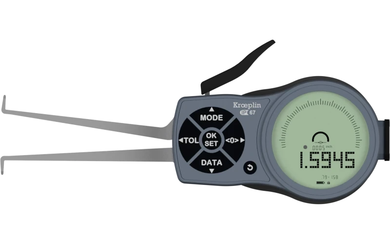 Electronic quick gauges for internal measurement