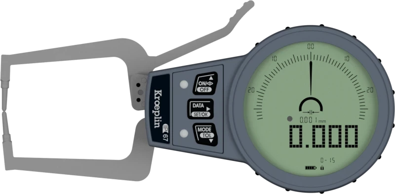 Electronic quick gauges with µm resolution