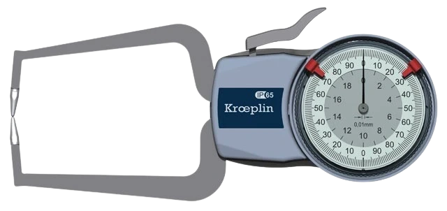 Mechanical quick gauges for external measurement