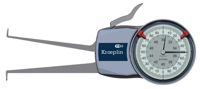 Mechanical quick gauges for internal measurement