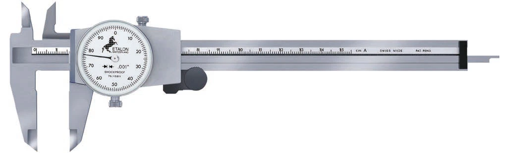 Messschieber mit Rundskala Etalon 125