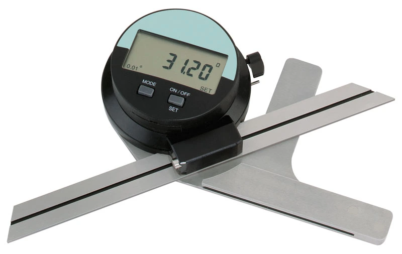 Universal bevel protractors with digital display